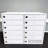 12-Slot (11 Active) Metal Cellphone Locker Cabinet Power Charge Station Compatible with iPad/iPhone