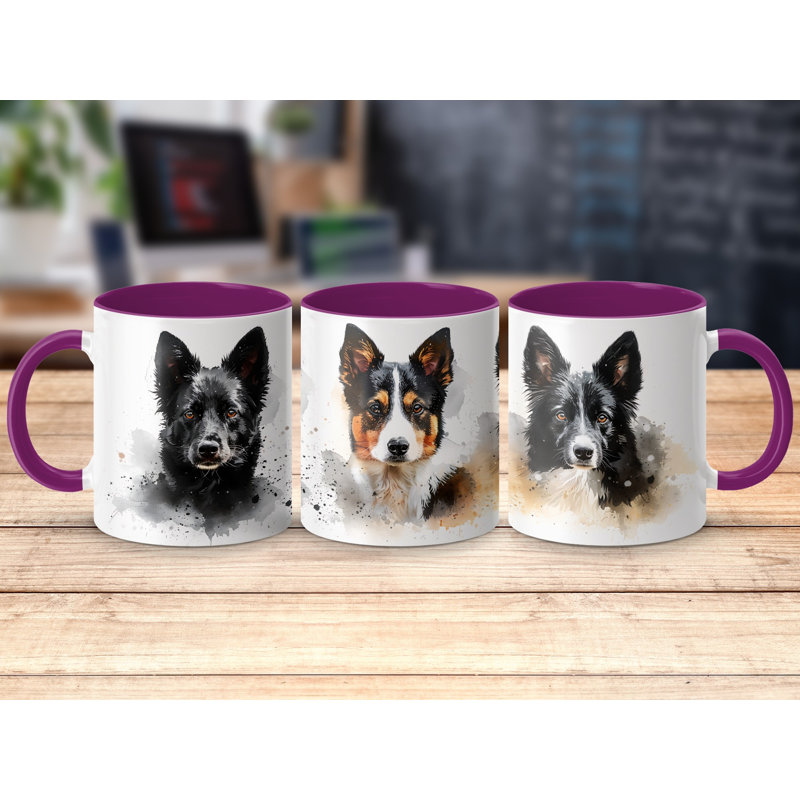 Mug, 2, Purple