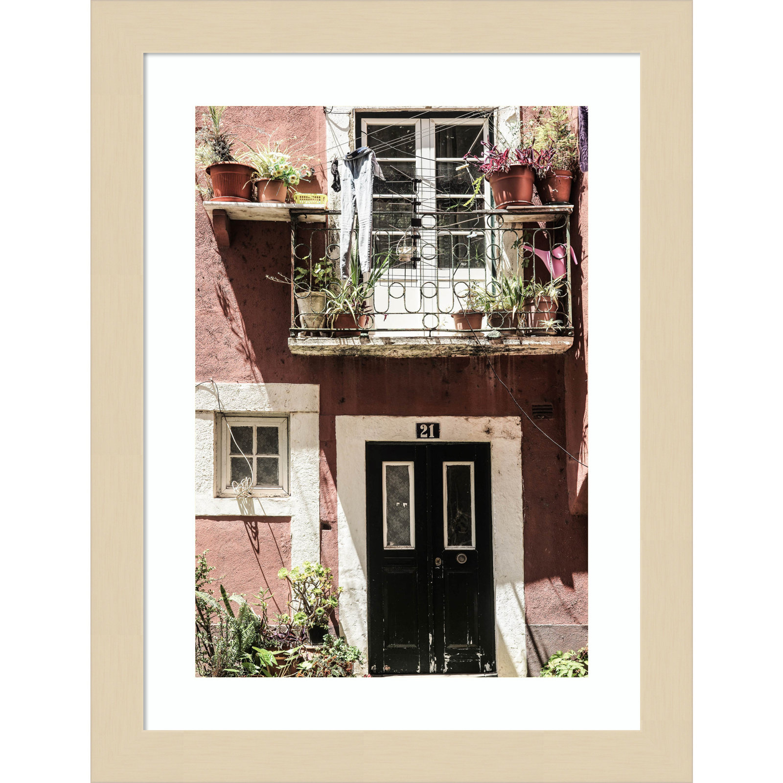 No 21 by Shot by Clint Wood Framed Wall Art Print, Brown, 13" H x 10" W