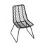 DEJA CHAIR, 2PCS avec 2 coussins, gris