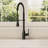 Commercial Style Dual Function Single Handle Pull Down Kitchen Faucet-126450217