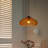 1-Light Rattan Pendant Light Fixture Dark Brown-408779614