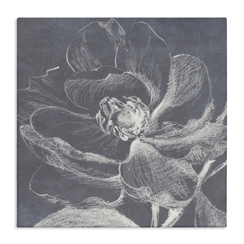 Art mural sur toile Magnolia, H 30 po x l 30 po