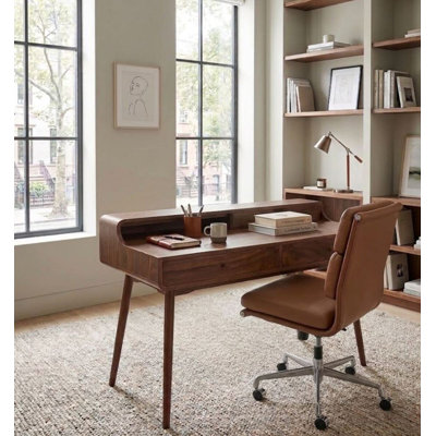 Solid Wood Writing Desk