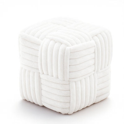 Repose-pieds polyvalent en velours côtelé - Parfait pour les sièges de coiffeuse, les tabourets de canapé et les sièges d'appoint du salon