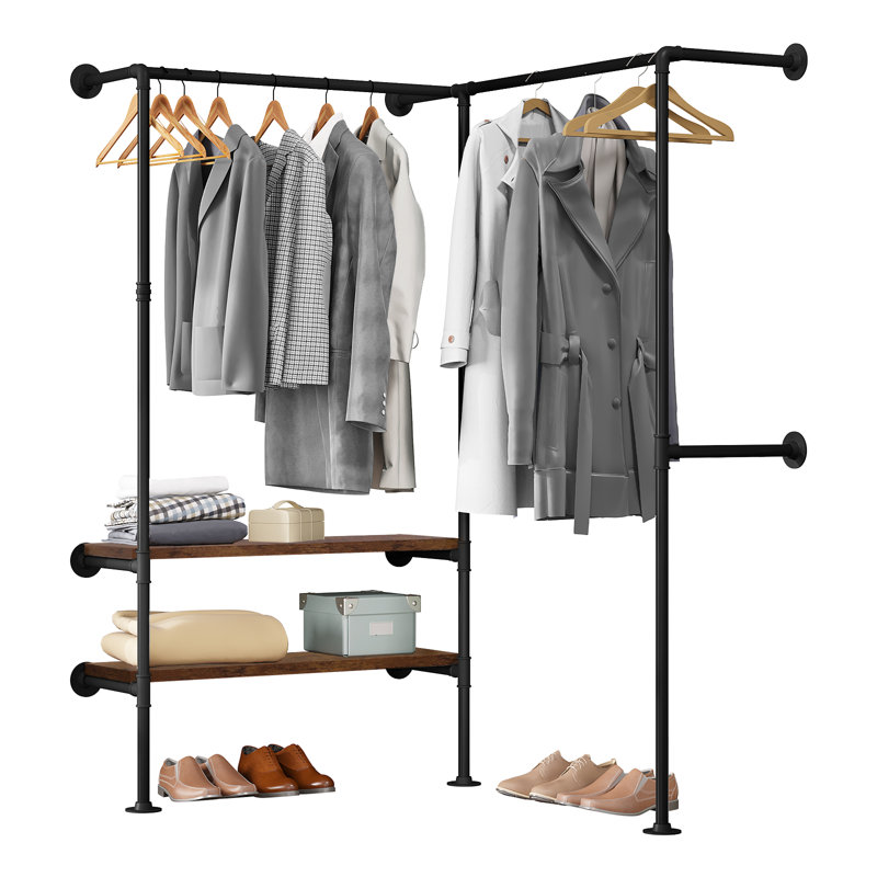 Abbegayle 128cm Clothing Rack