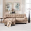 Canapé modulaire avec assise profonde et repose-pieds-1861995810