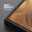 «Abstract Brown Strokes Relaxing Calm», impression sur toile encadrée surdimensionnée-111653585-111653587