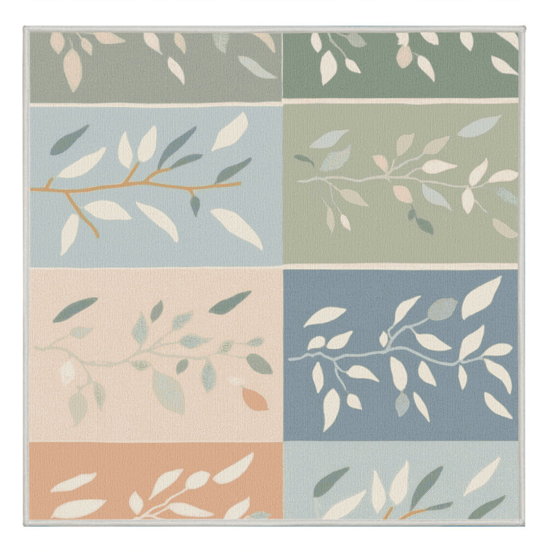 Morning Dew Rug, Square 7'