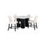 Table de bar blanche MIKHA-775561928