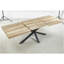 Table extensible, table à manger, table de bureau, table basse, 240/200 / 160X90x75cm, couleur noyer