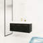 Meuble-lavabo mural moderne, meuble de rangement pour salle de bain