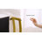 66"W Upholstered Velvet Modern Bedroom Storage Bench End of Bed with Gold Legs,Arm Pocket and 2 Pillows-1637878298-1632107627