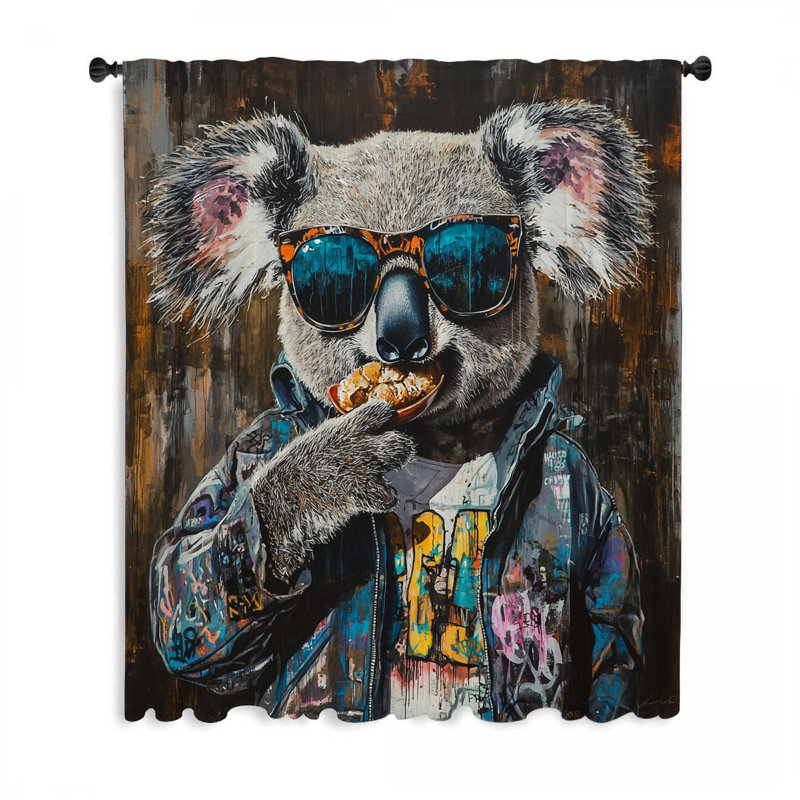 Rideaux Koala, L 50 po x L 84 po