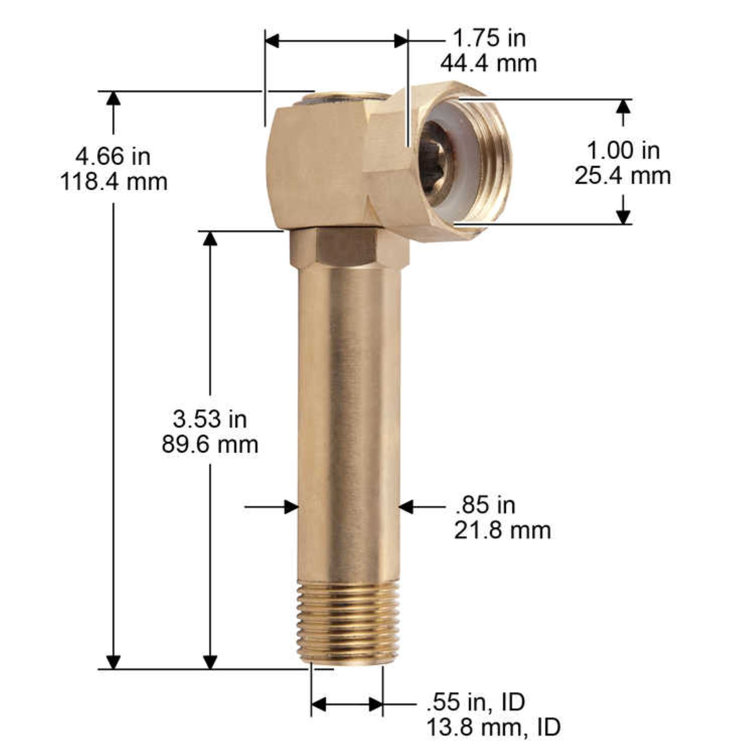 Liberty Garden Products 4007 Brass Replacement Part Swivel
