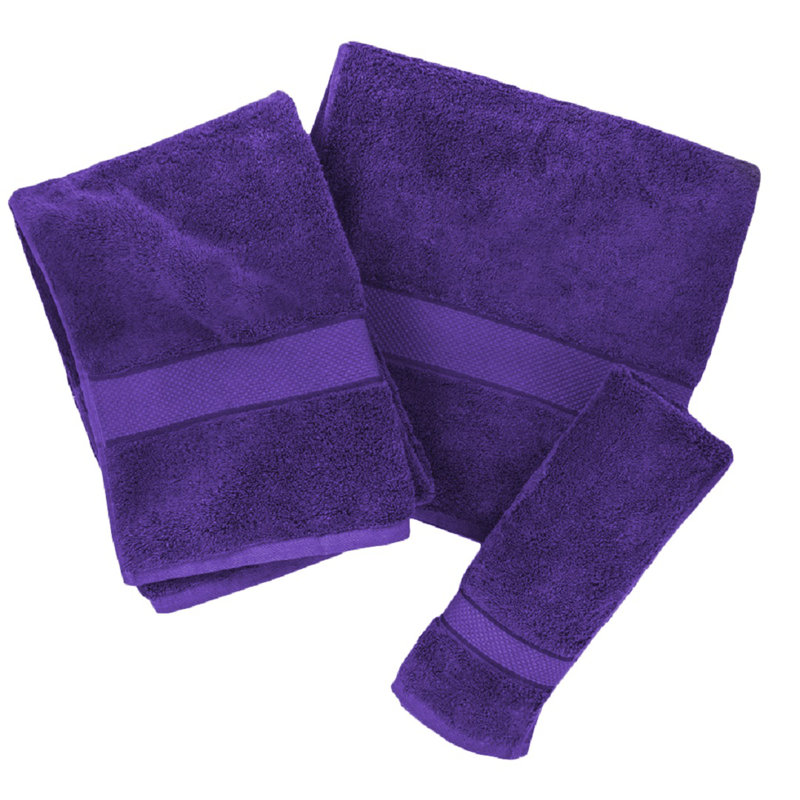 Ensemble de serviettes 6 pièces Yogik Premium Luxury , Mauve