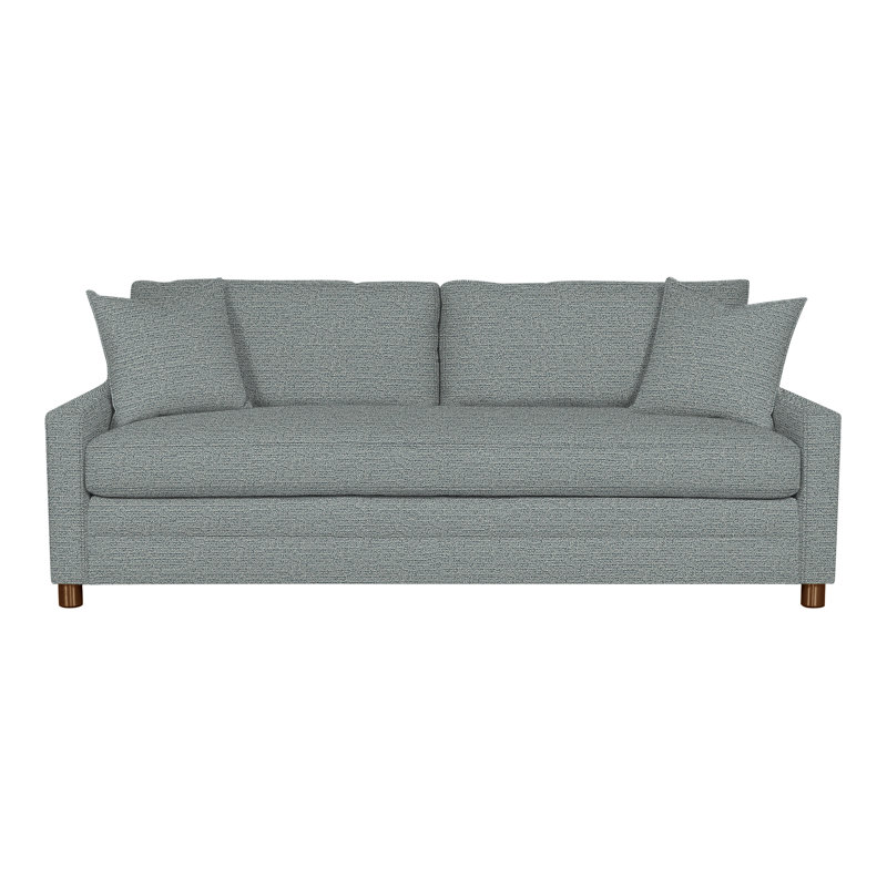 Fairgrove 90" Sofa, Havana, Tuck Cobalt