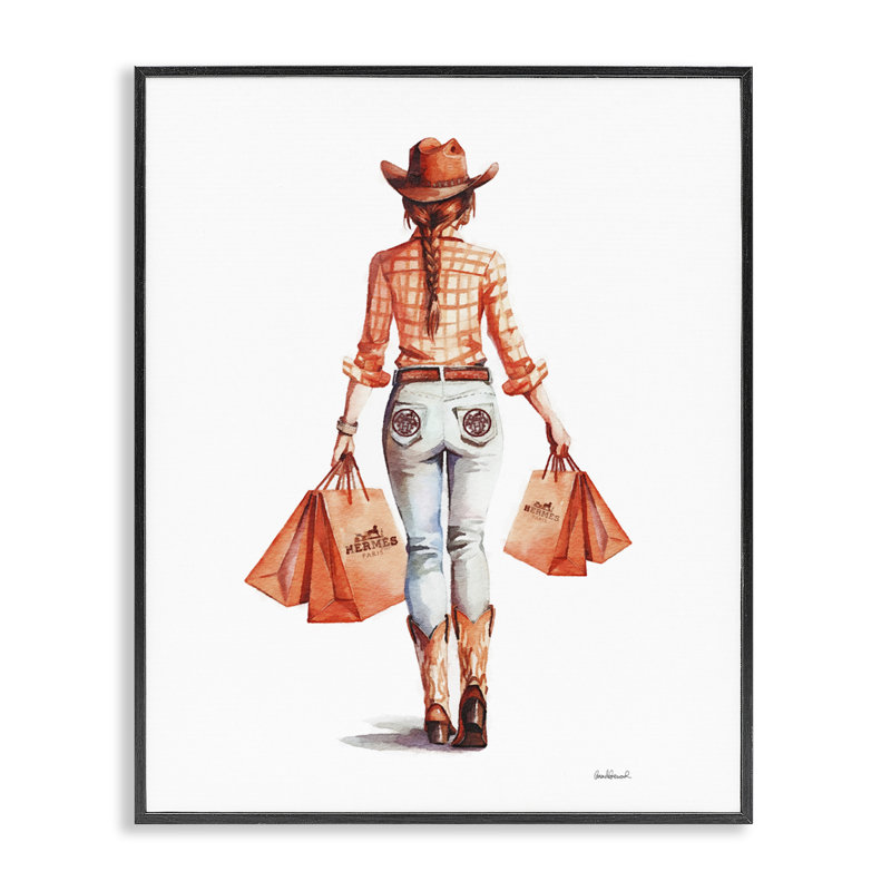 Art moderne de giclée encadrée par Amanda Greenwood, H 20 po x l 16 po, Giclée encadrée noir minuit