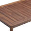 4 Piece Patio Sofa Set With Acacia Wood Base & Matching Table