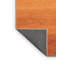Tapis orange en laine et polyester à tissage machine abstrait-2079878682