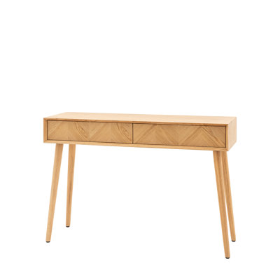 Casandra 38cm Solid Wood Console Table