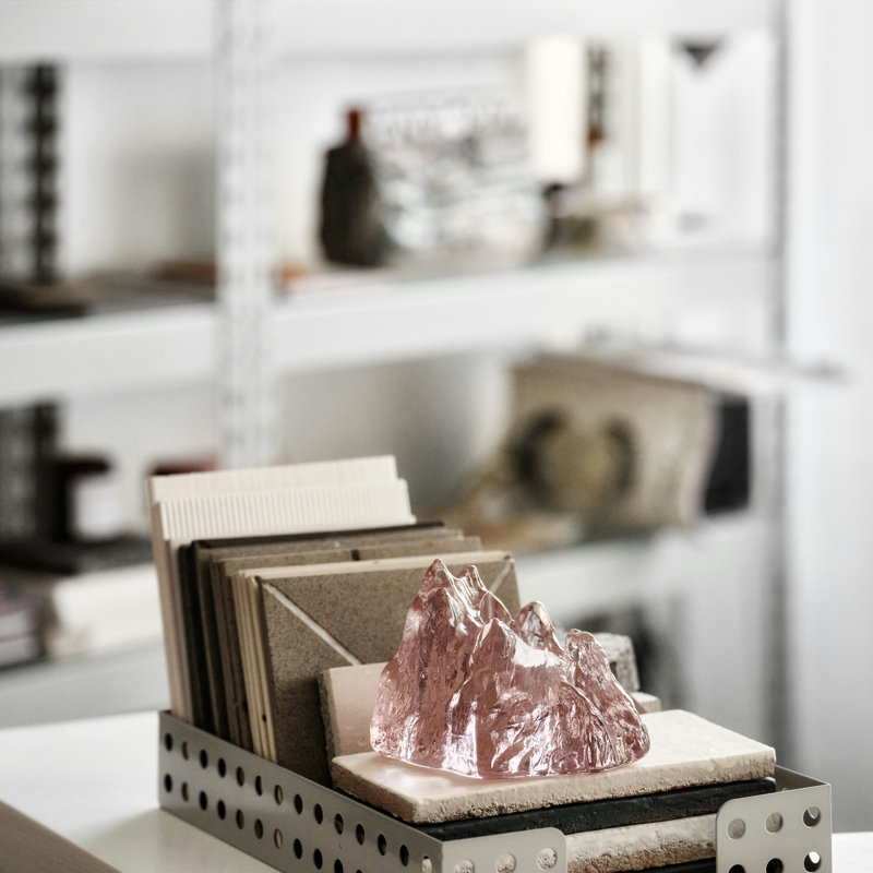 The Rock Votive Candle Holder, Pink