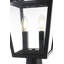 Lampadaire d'extérieur noir Leandra-2039442883