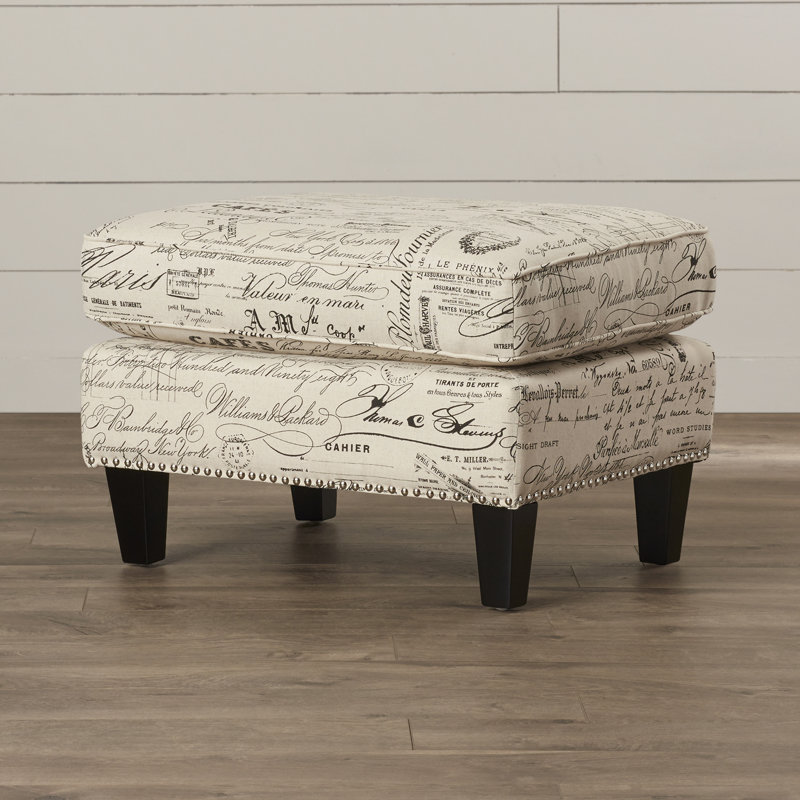 Fircrest Upholstered Ottoman