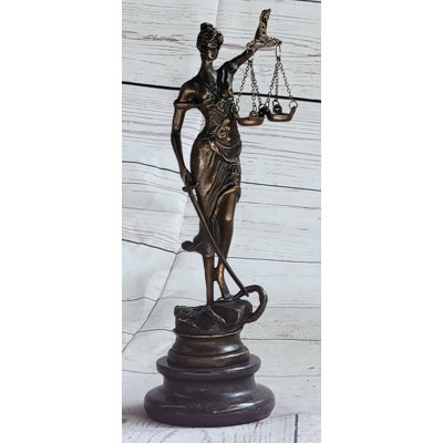 Véritable statue en bronze de la femme