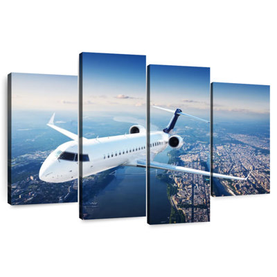 Flying Private Jet