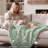 Hand-Knit Chenille Chunky Throw Blanket-105670882