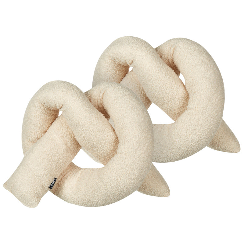 GLADIOLUS Novelty Throw Cushion, Beige