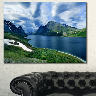 « polar ural montagnes panorama », reproduction de photo sur toile tendue