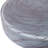 Iridescent Glass Accent Table with Artistic Design and Sturdy Base.