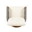 Fauteuil club d'extérieur en bois d'acacia avec coussins Harrill-508471134