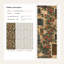 Papier peint façades de pierres méditerranéennes Roses et volets-1680060001