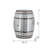 22.5x22.5x26" Drum Side Table