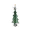 Metal 3D Tree with Bell Holiday Shaped Ornament