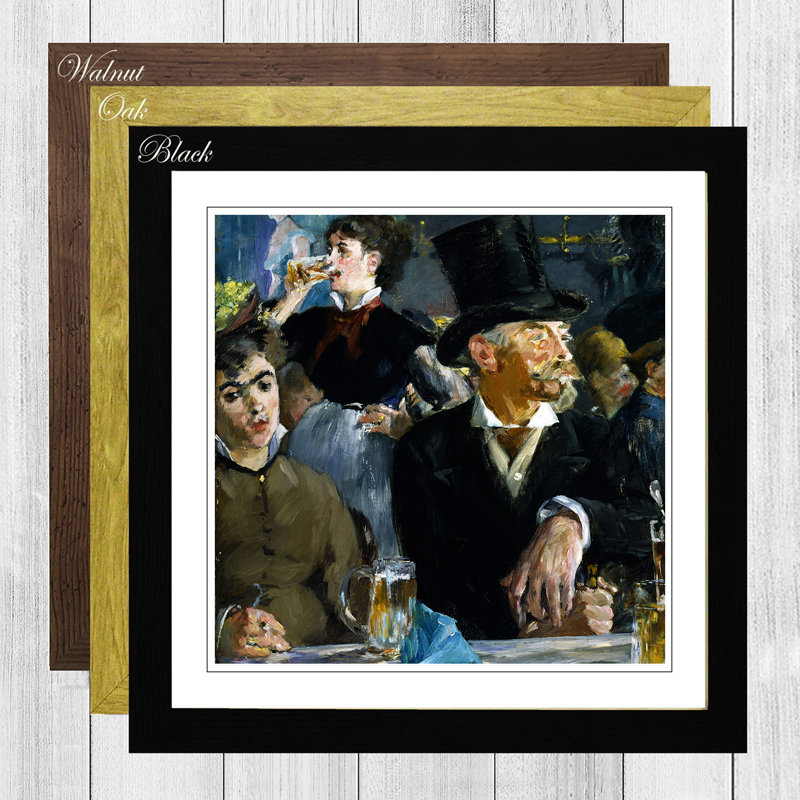 Edouard Manet - Single Picture Frame Painting, Walnut