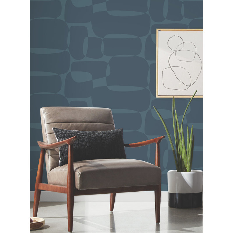 Bloc de papier peint, Bleu