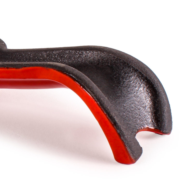 BergHOFF Neo 2Pc Cast Iron Spoon Rest and Steak Press Set, Red