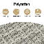 Vidaxl outdoor rattan set of two. Light gray poly rattan