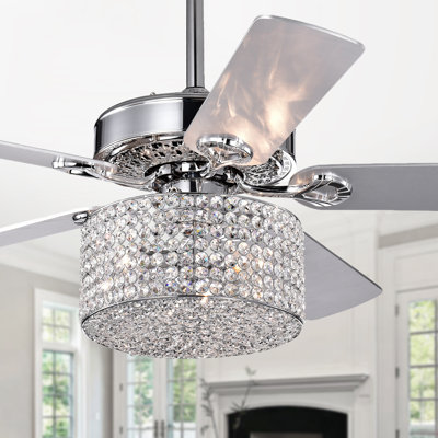 Monona 52'' Ceiling Fan with Light Kit