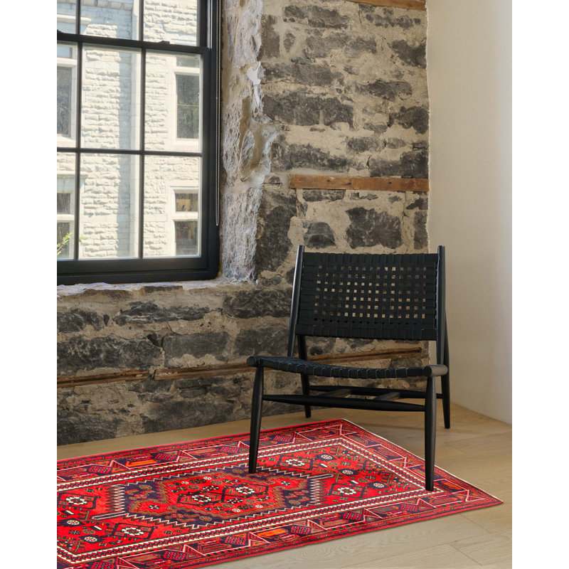 Konya Anatolian Red Rug 4'2" x 6'8"