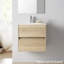 Alba 60cm 2 Drawer Basin Unit-1309496899
