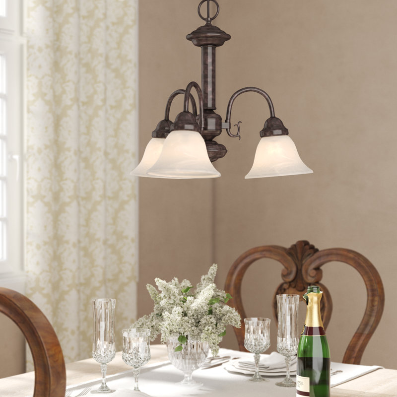 Turcotte 3 - Light Dimmable Classic / Traditional Chandelier