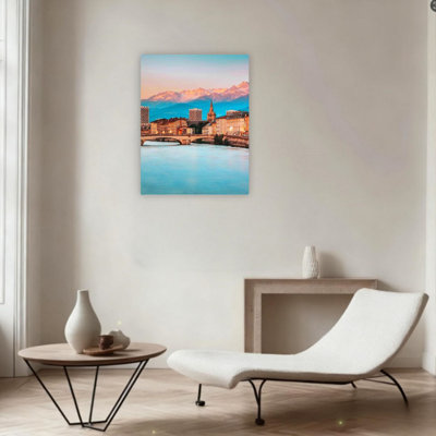 Outstanding Landsca Unframed Canvas Wall Art  24" X 36"