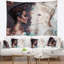Portrait evil and good women tapisserie-28485298