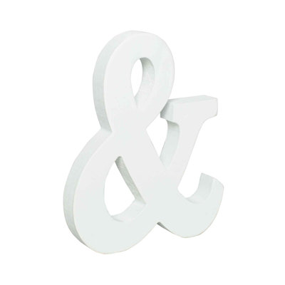 Text & Numbers Letter Block