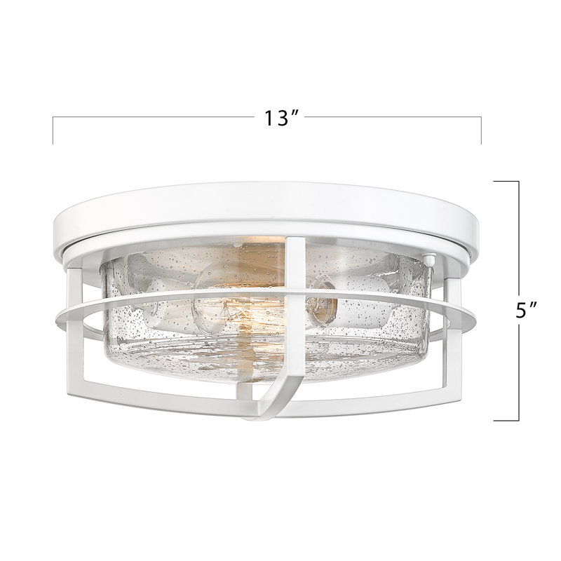 Glass Flush Mount